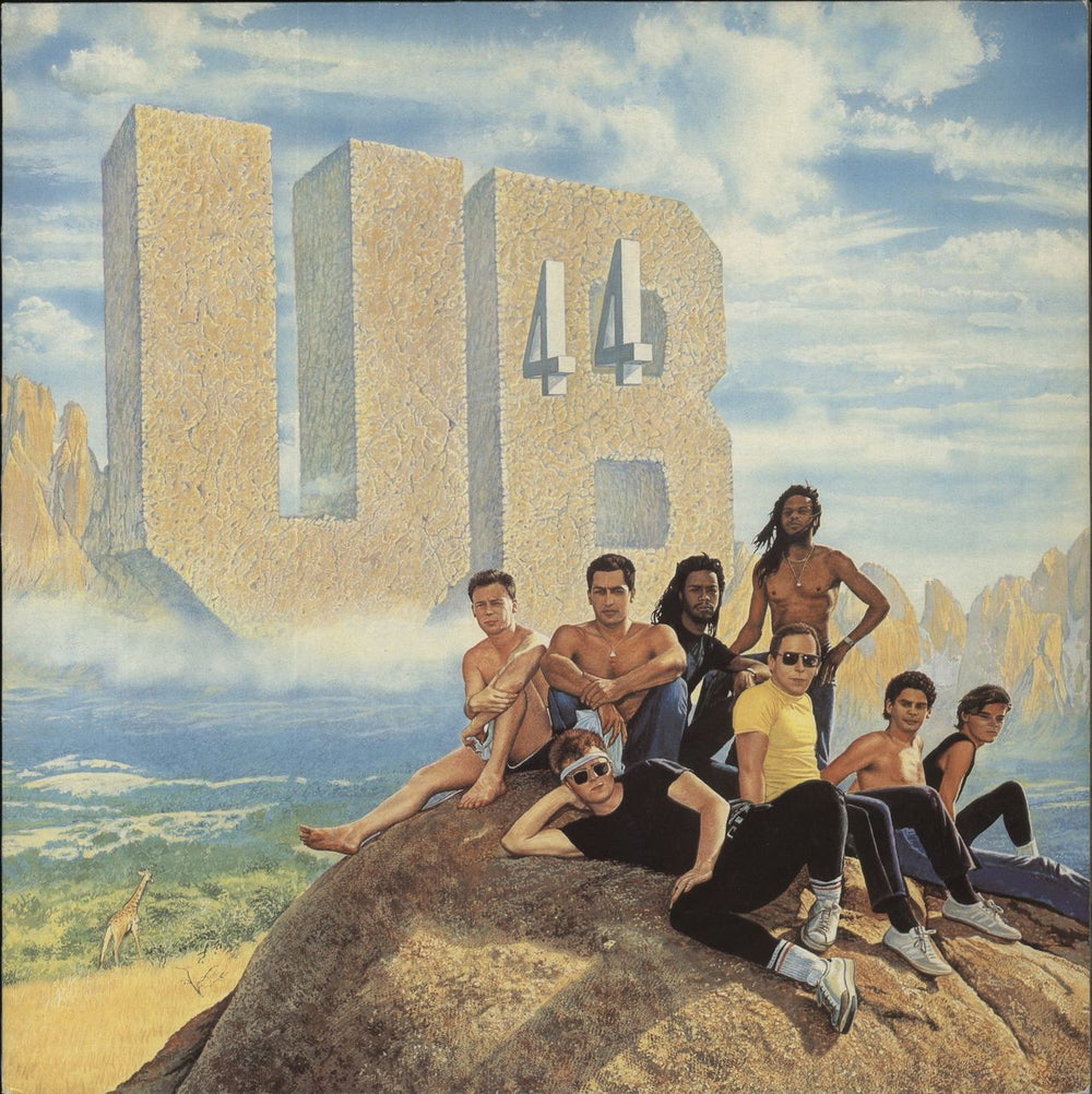 UB40 UB44 UK vinyl LP album (LP record) LPDEP3