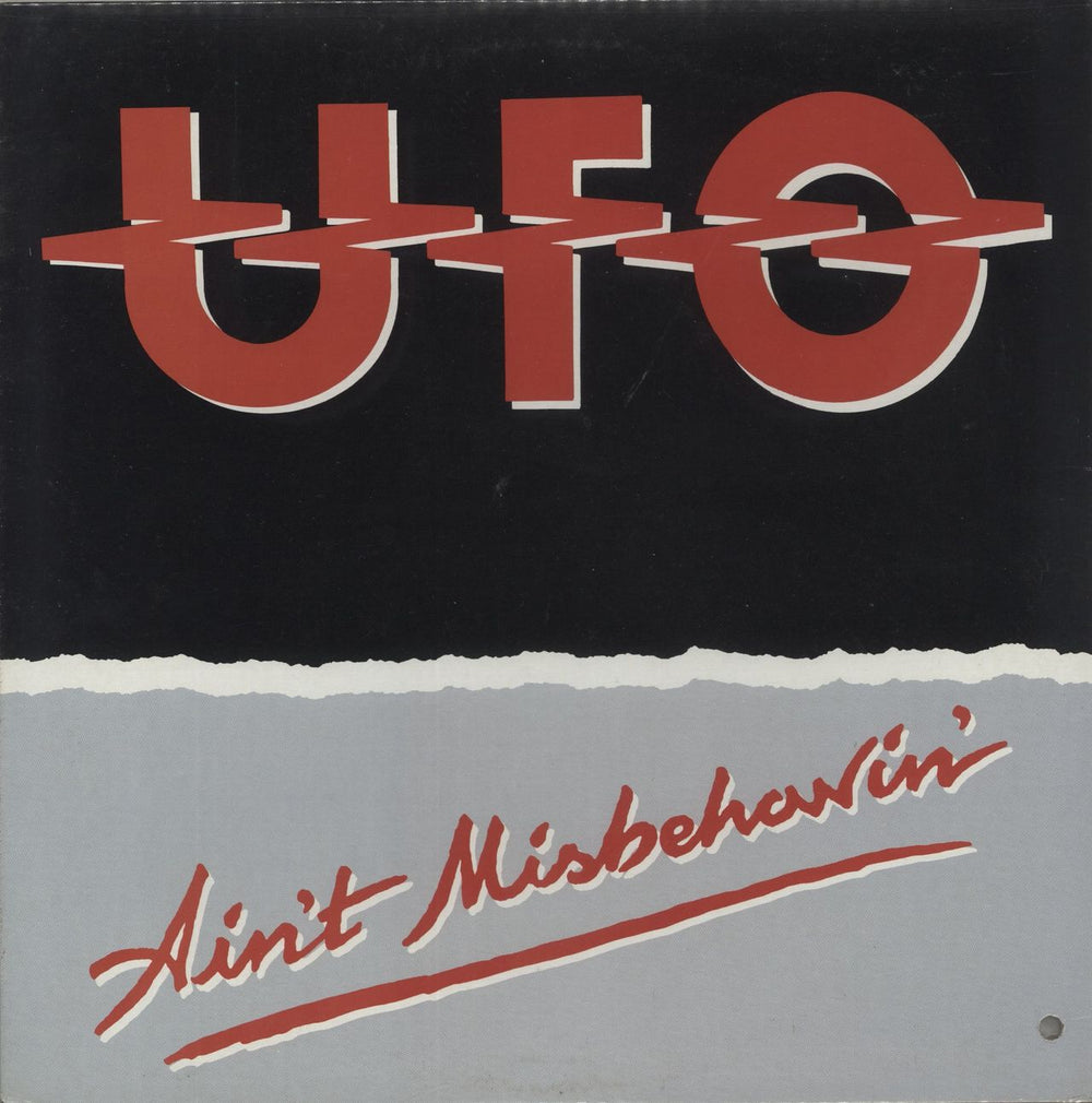 UFO Ain't Misbehavin' - Sealed US vinyl LP album (LP record) 773404-1
