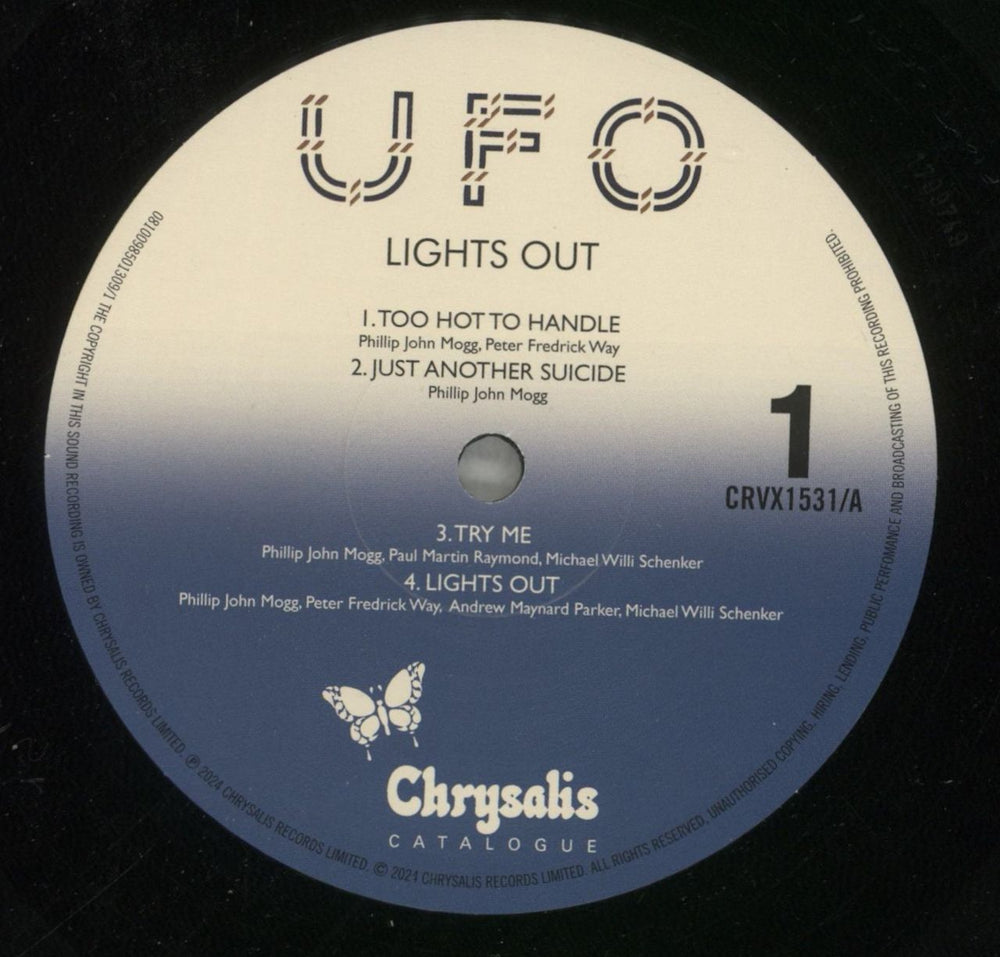 UFO Lights Out - 180gm UK 3-LP vinyl record set (Triple LP Album) UFO3LLI873783