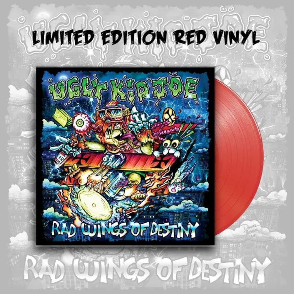 Ugly Kid Joe Rad Wings Of Destiny - Red Vinyl - Sealed UK vinyl LP album (LP record) UKJR002LP