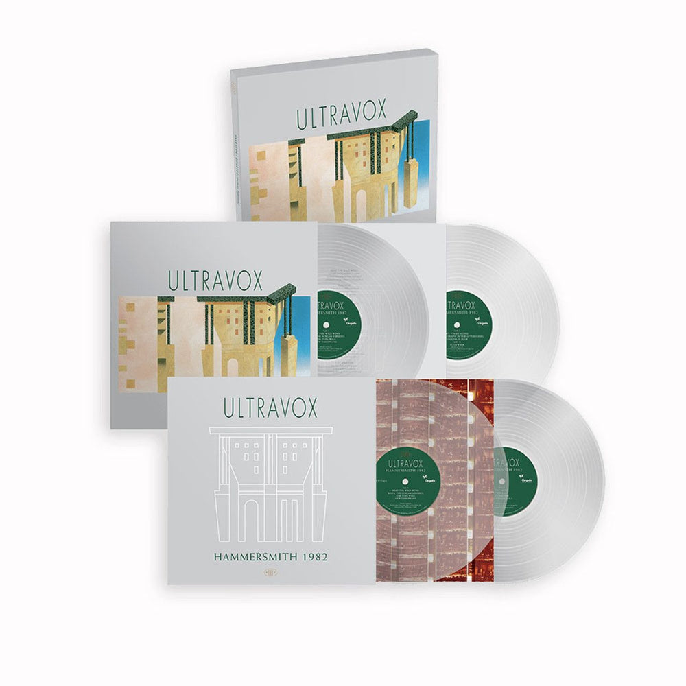 Ultravox Quartet - Deluxe Edition 180 Gram Clear Vinyl 4LP Box Set - Sealed UK 4-LP vinyl album record set CDLL1394