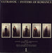 Ultravox Systems Of Romance - 1st - EX UK vinyl LP album (LP record)