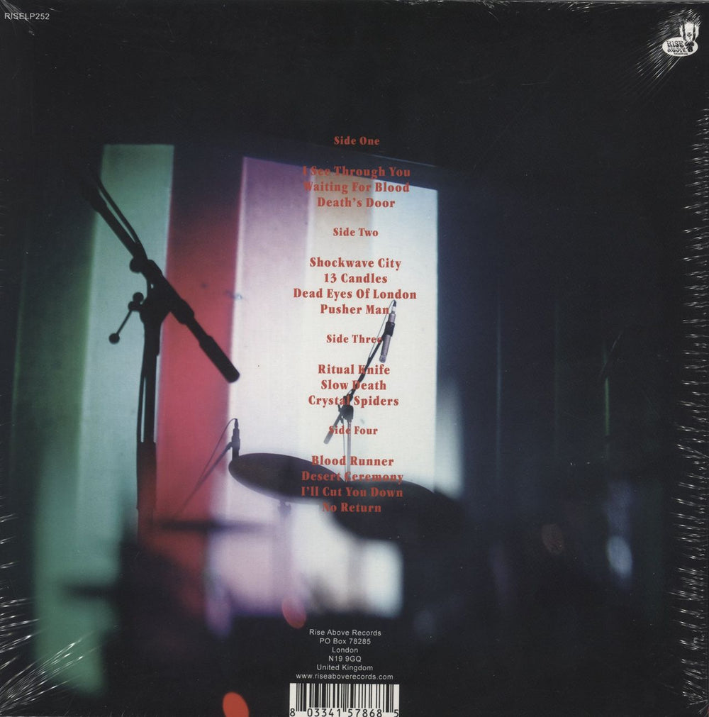 Uncle Acid & The Deadbeats Slaughter On First Avenue - 180g Gold Vinyl - Sealed UK 2-LP vinyl record set (Double LP Album) YNC2LSL864769