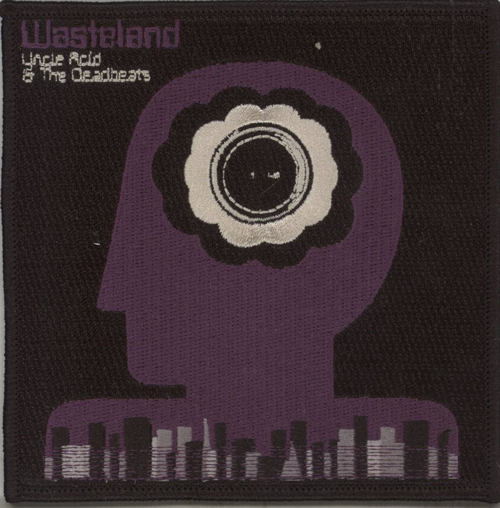 Uncle Acid & The Deadbeats Wasteland -Diehard Edition - Violet Sparkle Vinyl + Patch UK vinyl LP album (LP record)