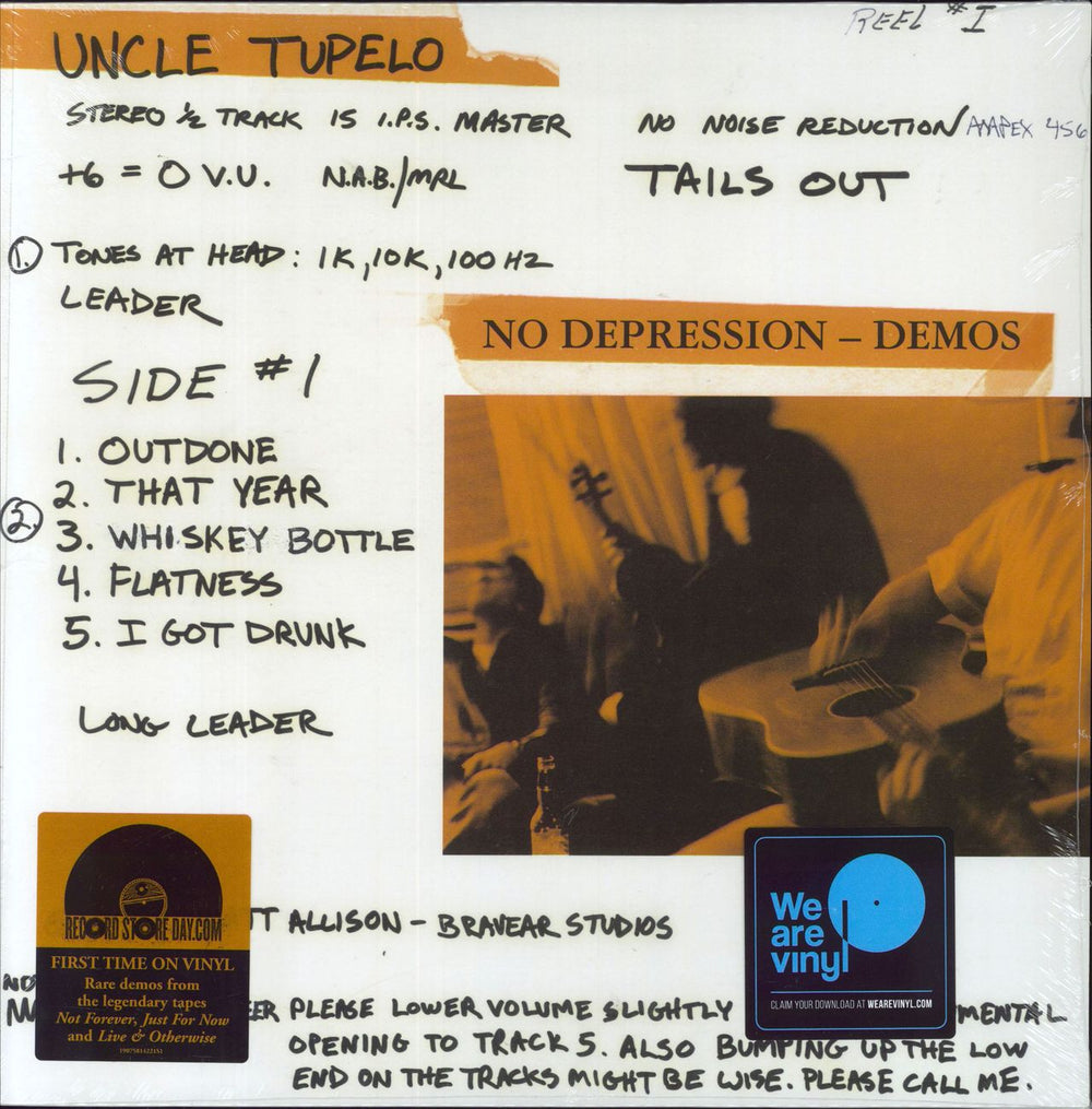 Uncle Tupelo No Depression - Demos - Sealed UK vinyl LP album (LP record) 19075814221