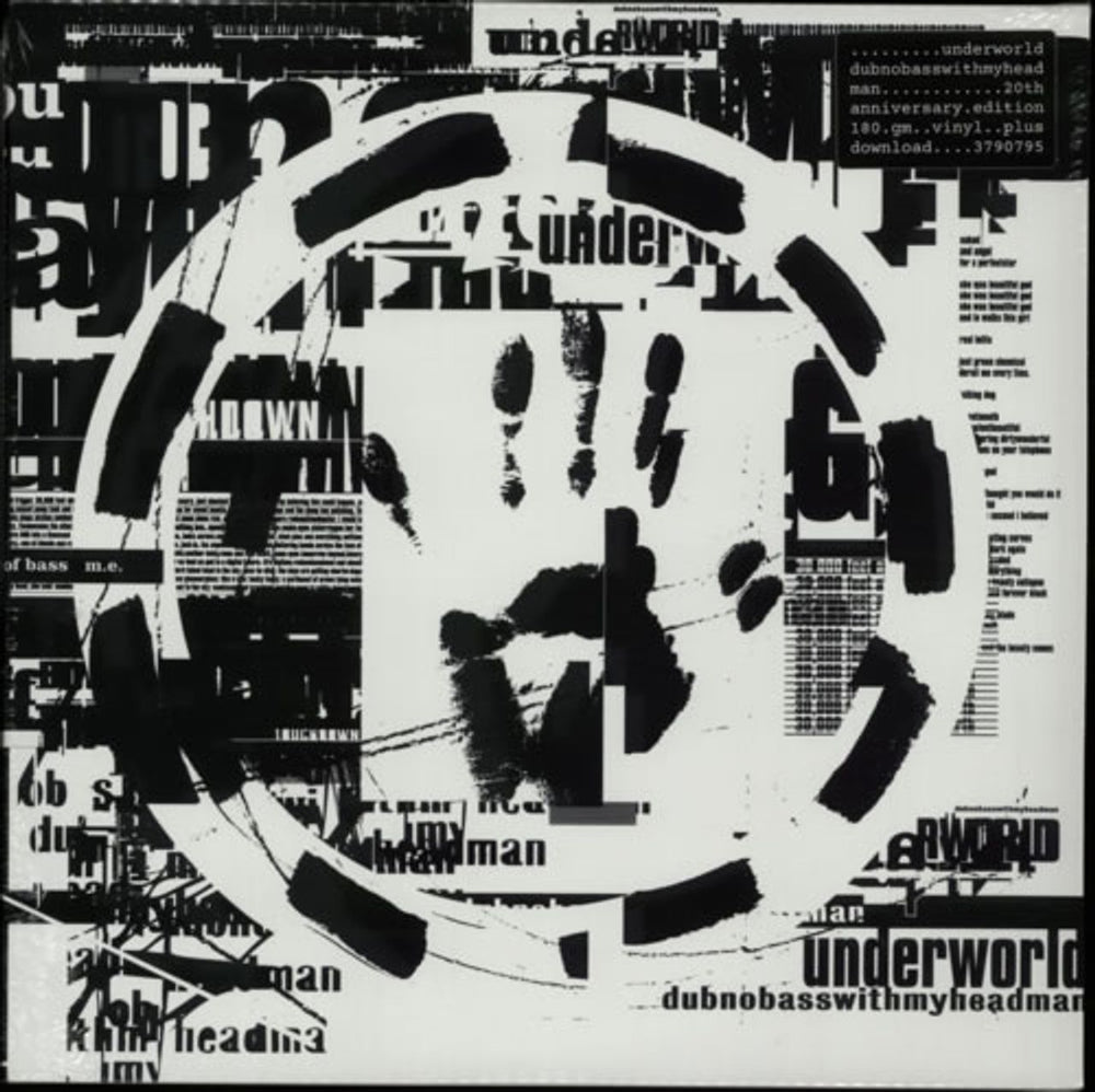 Underworld Dubnobasswithmyheadman - 180gm Vinyl - Sealed UK 2-LP vinyl record set (Double LP Album) 3790795