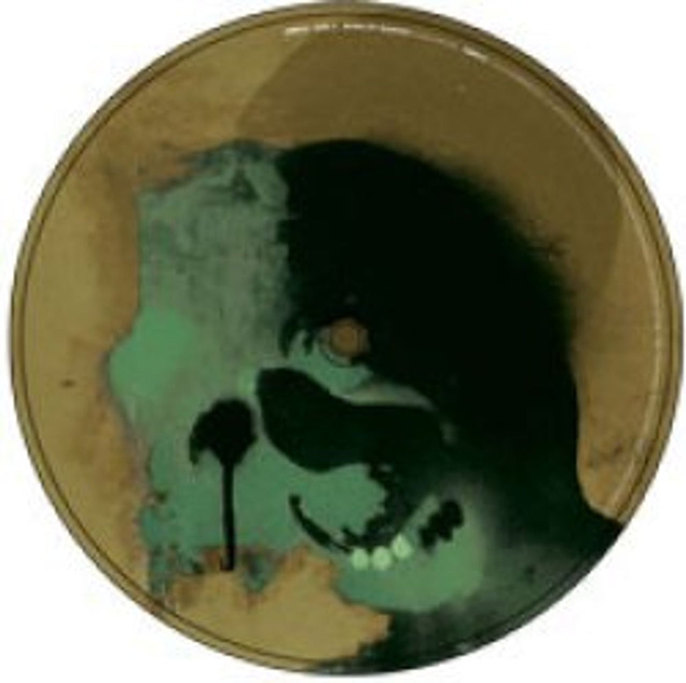 Unkle Burn My Shadow UK 7" vinyl picture disc (7 inch picture disc single) SURR004S