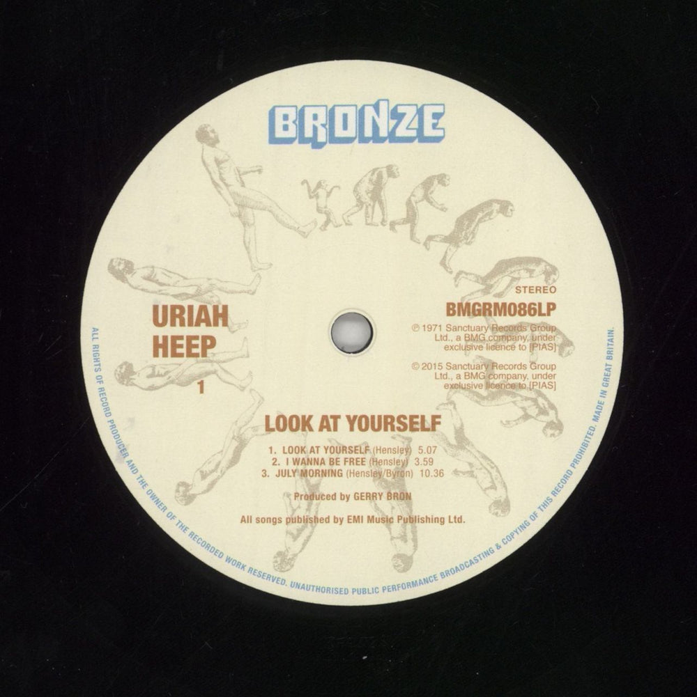 Uriah Heep Look At Yourself - 180gm UK vinyl LP album (LP record) URILPLO801904