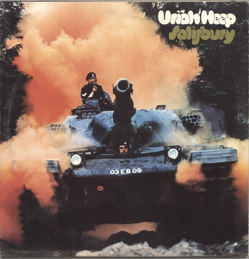 Uriah Heep Salisbury - EX UK vinyl LP album (LP record) ILPS9152