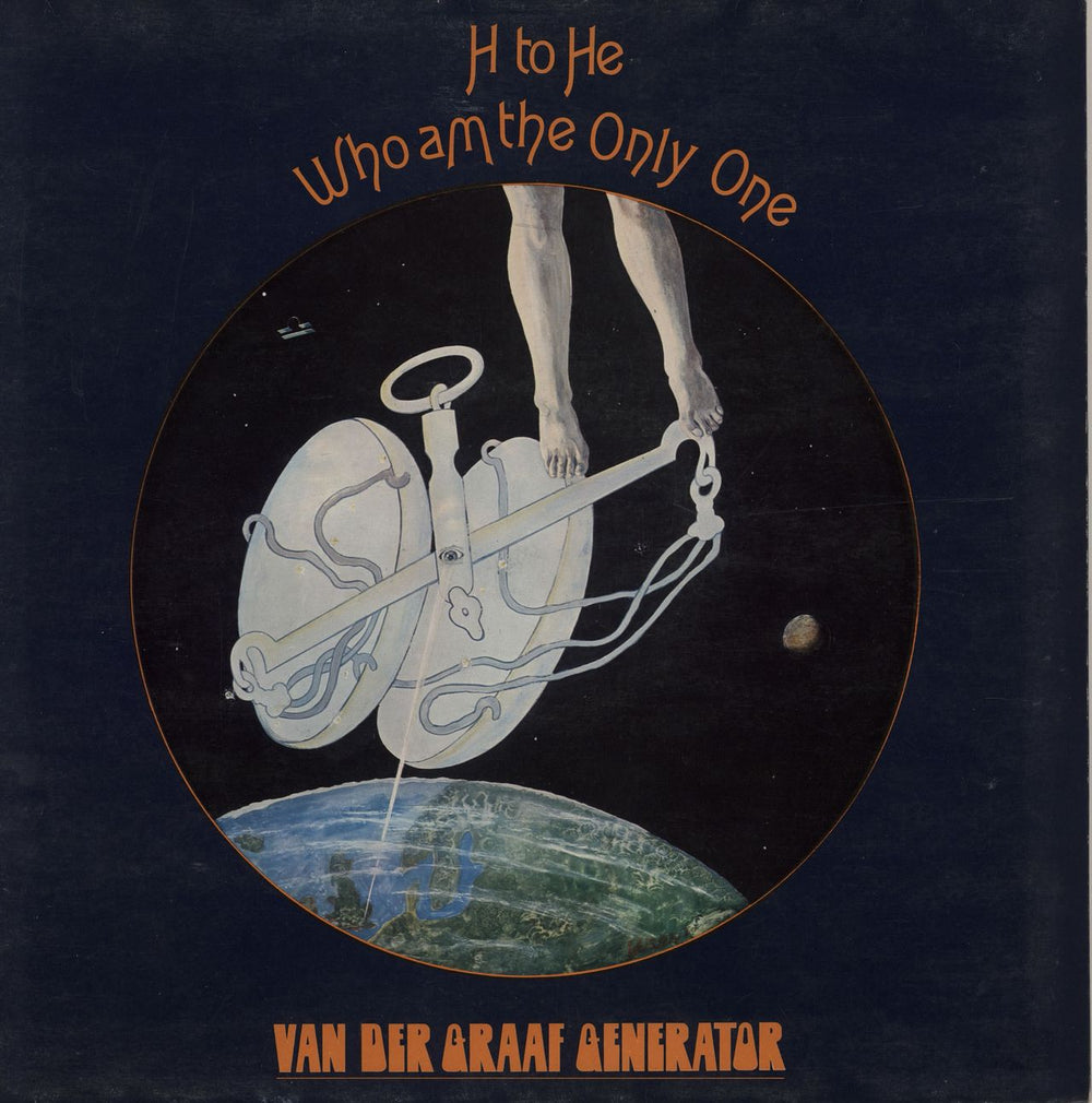 Van Der Graaf Generator H To He, Who Am The Only One - 3rd - EX UK vinyl LP album (LP record) CAS1027