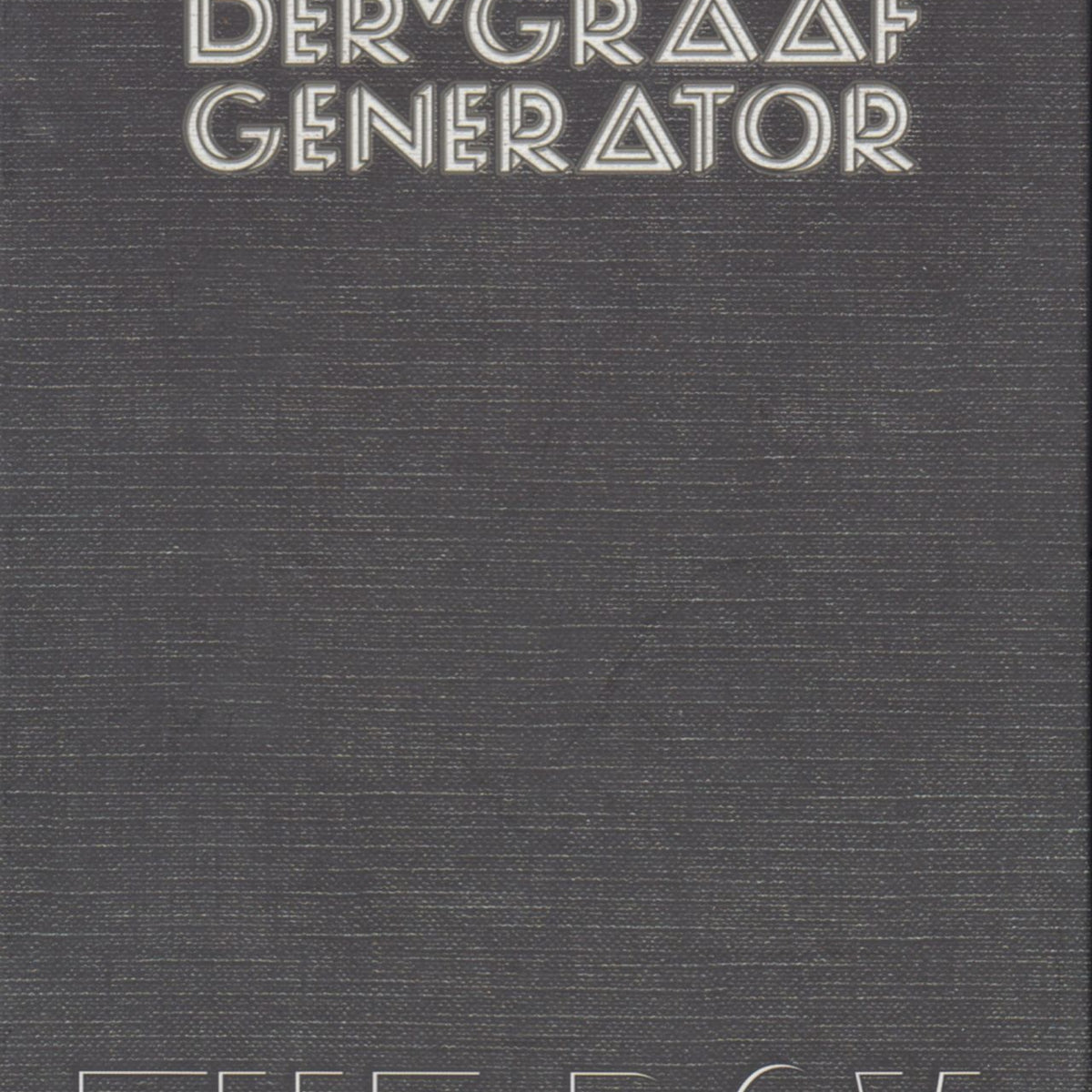 Van Der Graaf Generator The Box UK Box set — RareVinyl.com