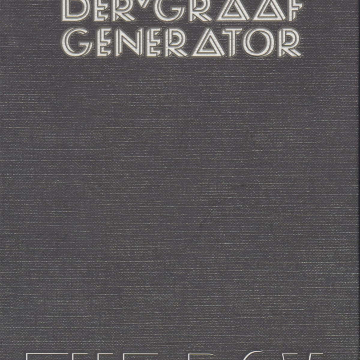 van der graaf generator box