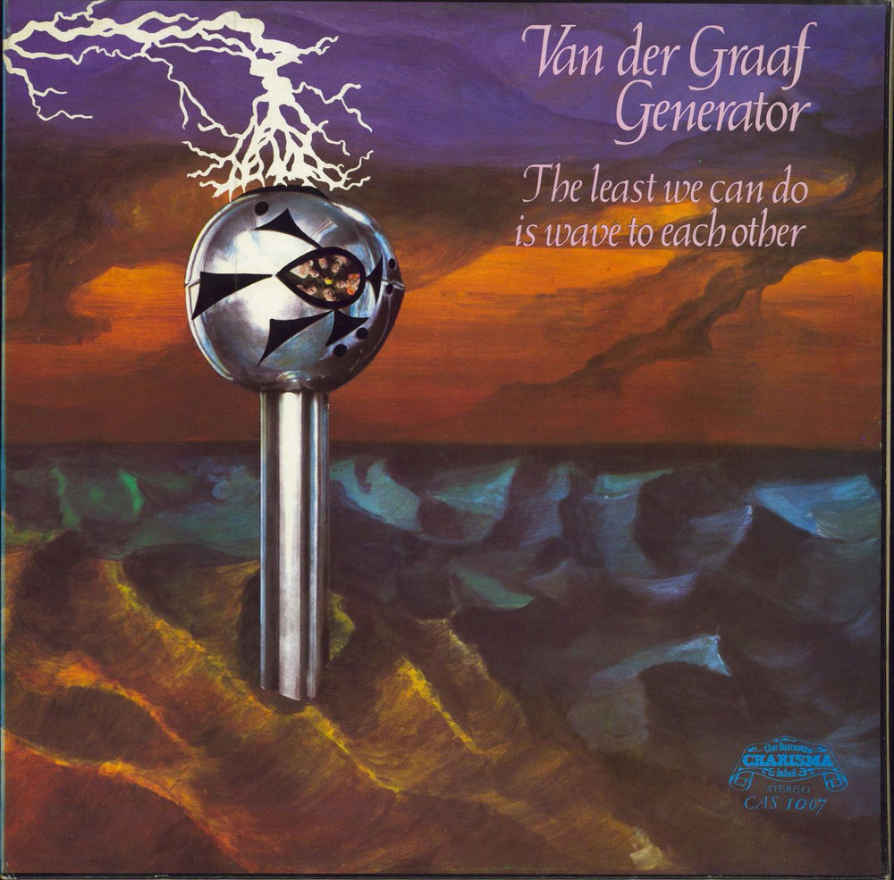 Van Der Graaf Generator The Least We Can Do - Small Madhatter UK vinyl LP album (LP record) CAS1007