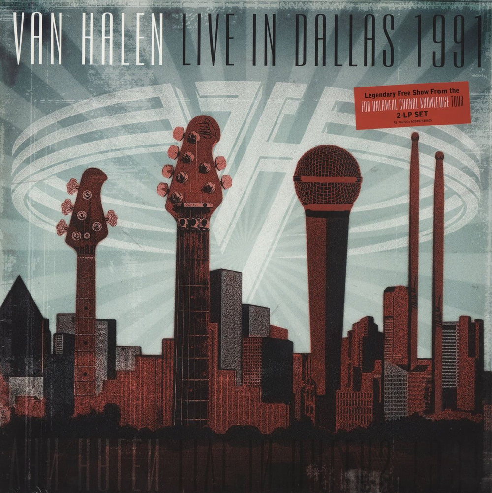 Van Halen Live In Dallas 1991 - Sealed US 2-LP vinyl record set (Double LP Album) R1726720