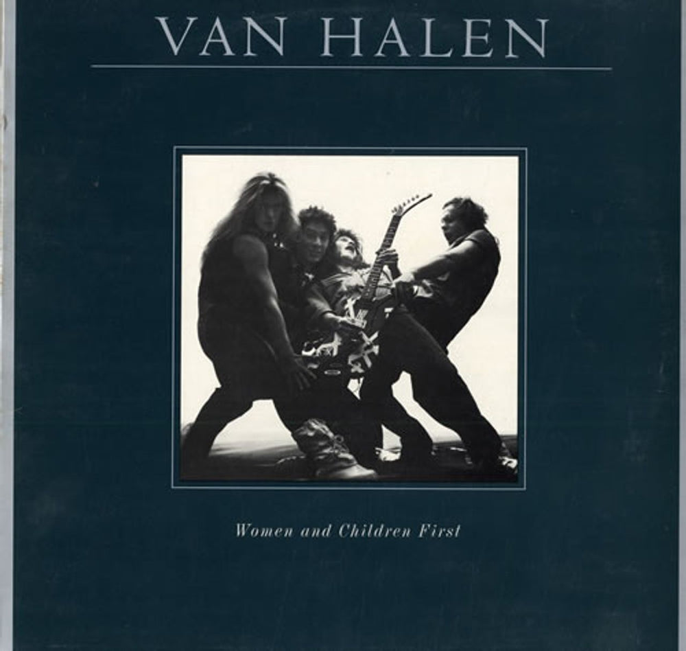 Van Halen Women And Children First German vinyl LP album (LP record) WB56793