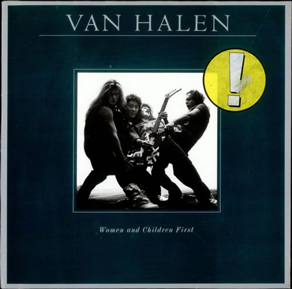 Van Halen Women And Children First + Poster - EX German vinyl LP album (LP record) WB56793