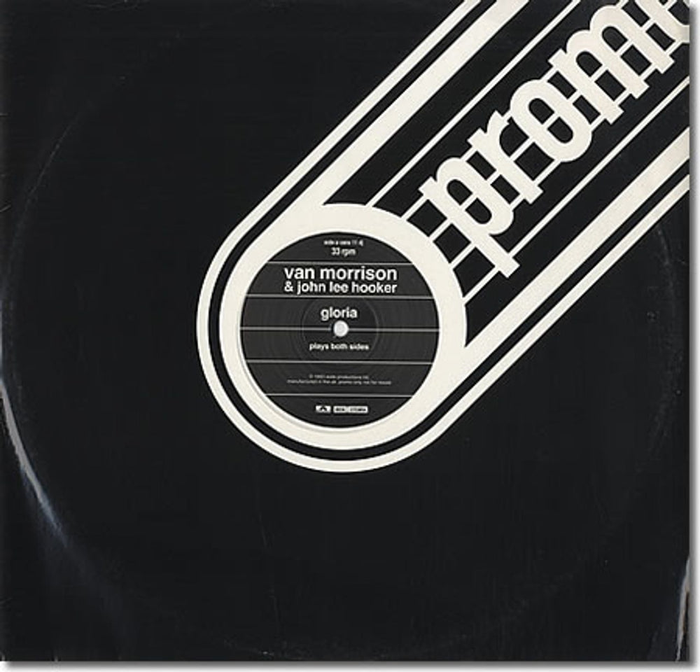 Van Morrison Gloria UK Promo 12" vinyl single (12 inch record / Maxi-single) VANX11DJ
