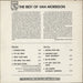 Van Morrison The Best Of Van Morrison US vinyl LP album (LP record)