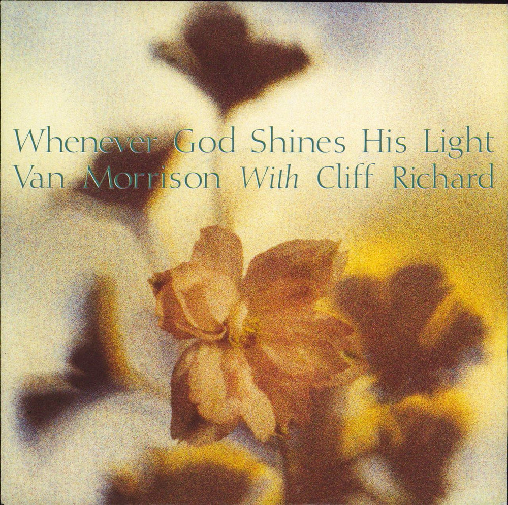 Van Morrison Whenever God Shines His Light + pr German 7" vinyl single (7 inch record / 45) 889960-7