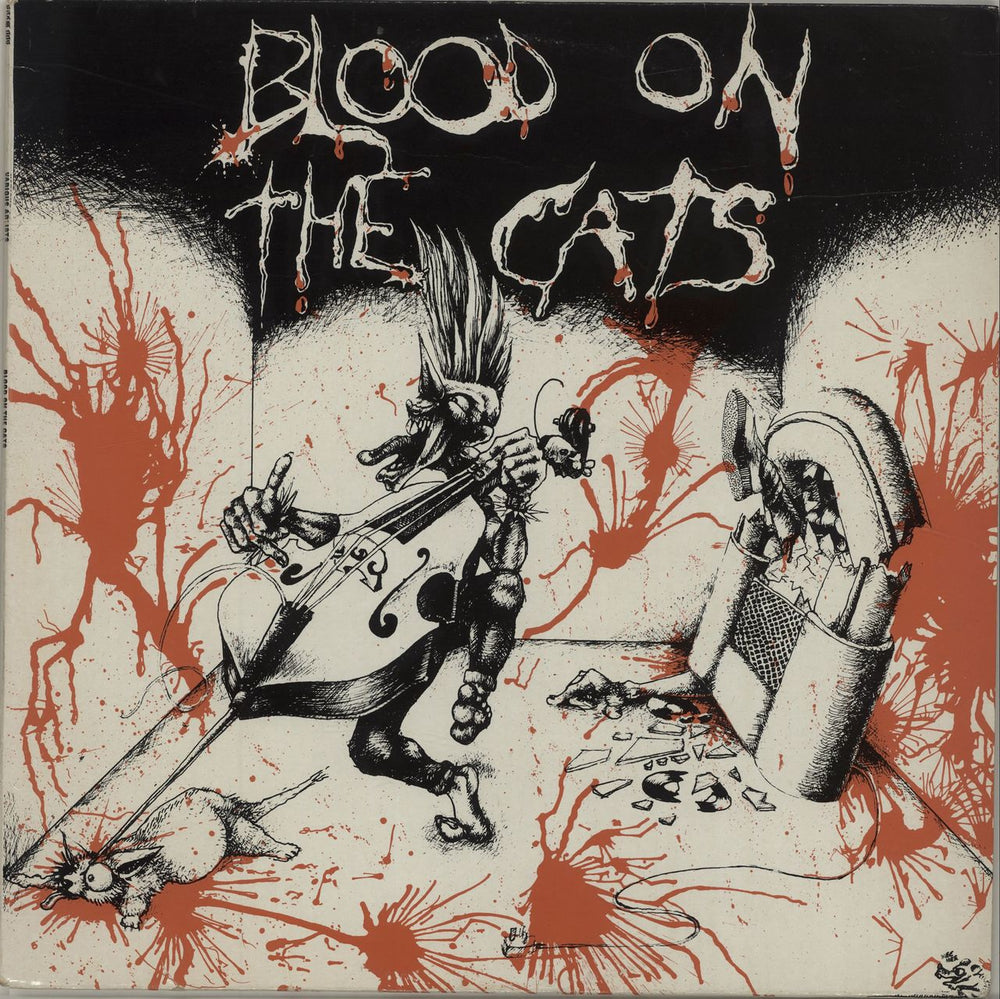 Various-50s/Rock & Roll/Rockabilly Blood On The Cats French vinyl LP album (LP record) GRAM009