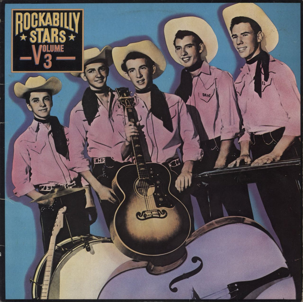 Various-50s/Rock & Roll/Rockabilly Rockabilly Stars Volume Three UK 2-LP vinyl record set (Double LP Album) EPC22100