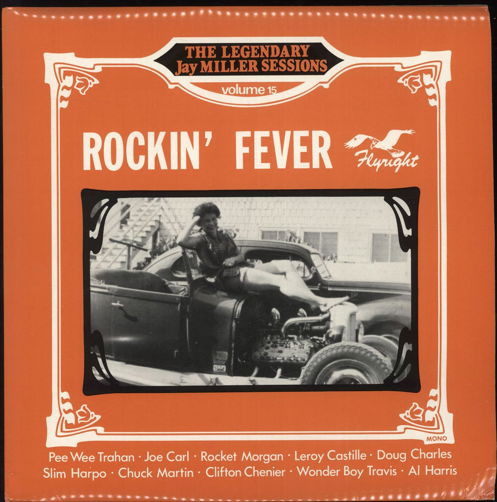 Various-50s/Rock & Roll/Rockabilly Rockin' Fever UK vinyl LP album (LP record) FLYLP540