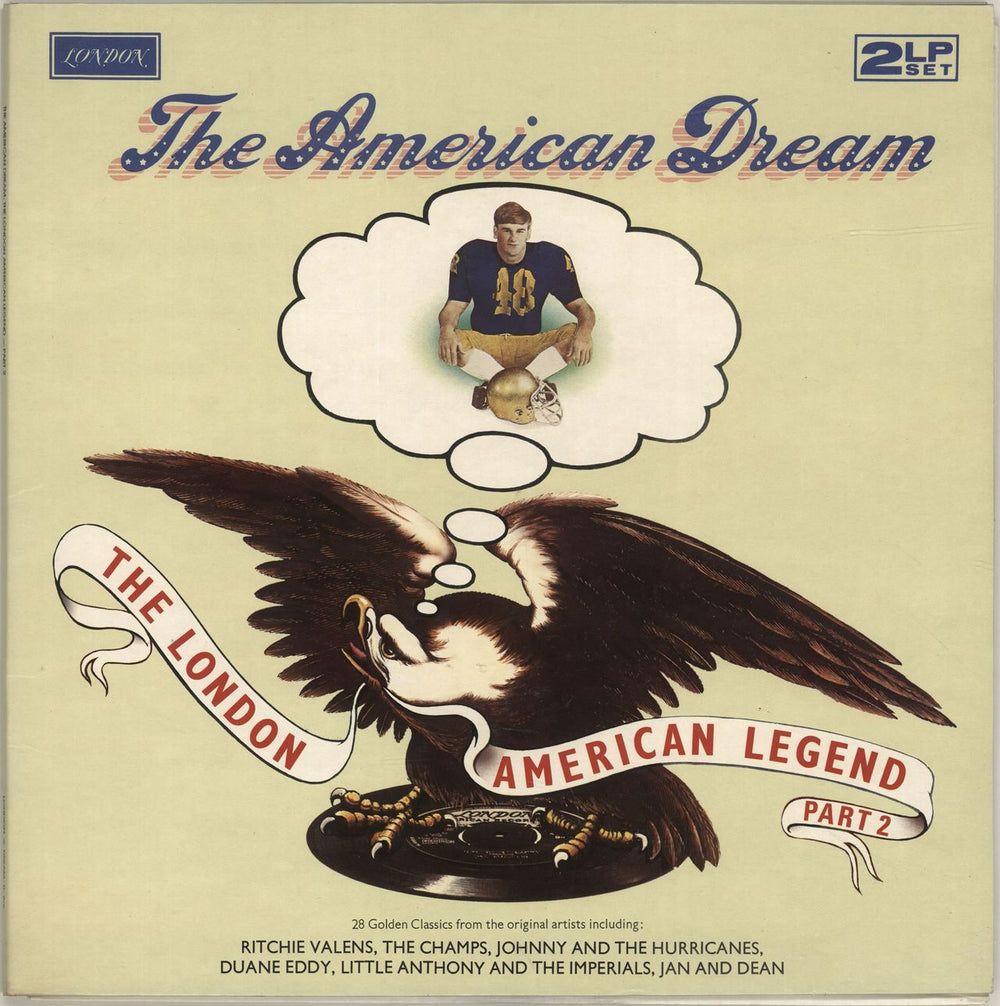 Various-50s/Rock & Roll/Rockabilly The American Dream - The London American Legend - Part 2 UK 2-LP vinyl record set (Double LP Album) DREAM-R-5/6