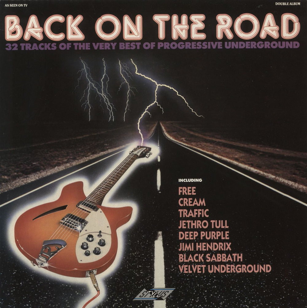 Various-60s & 70s Back On The Road UK 2-LP vinyl record set (Double LP Album) SMR854