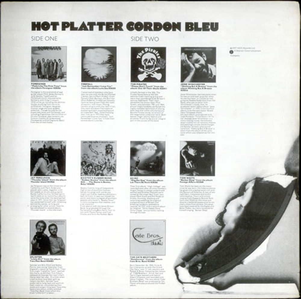 Various-60s & 70s Hot Platter Cordon Bleu UK vinyl LP album (LP record) SVALPHO519573