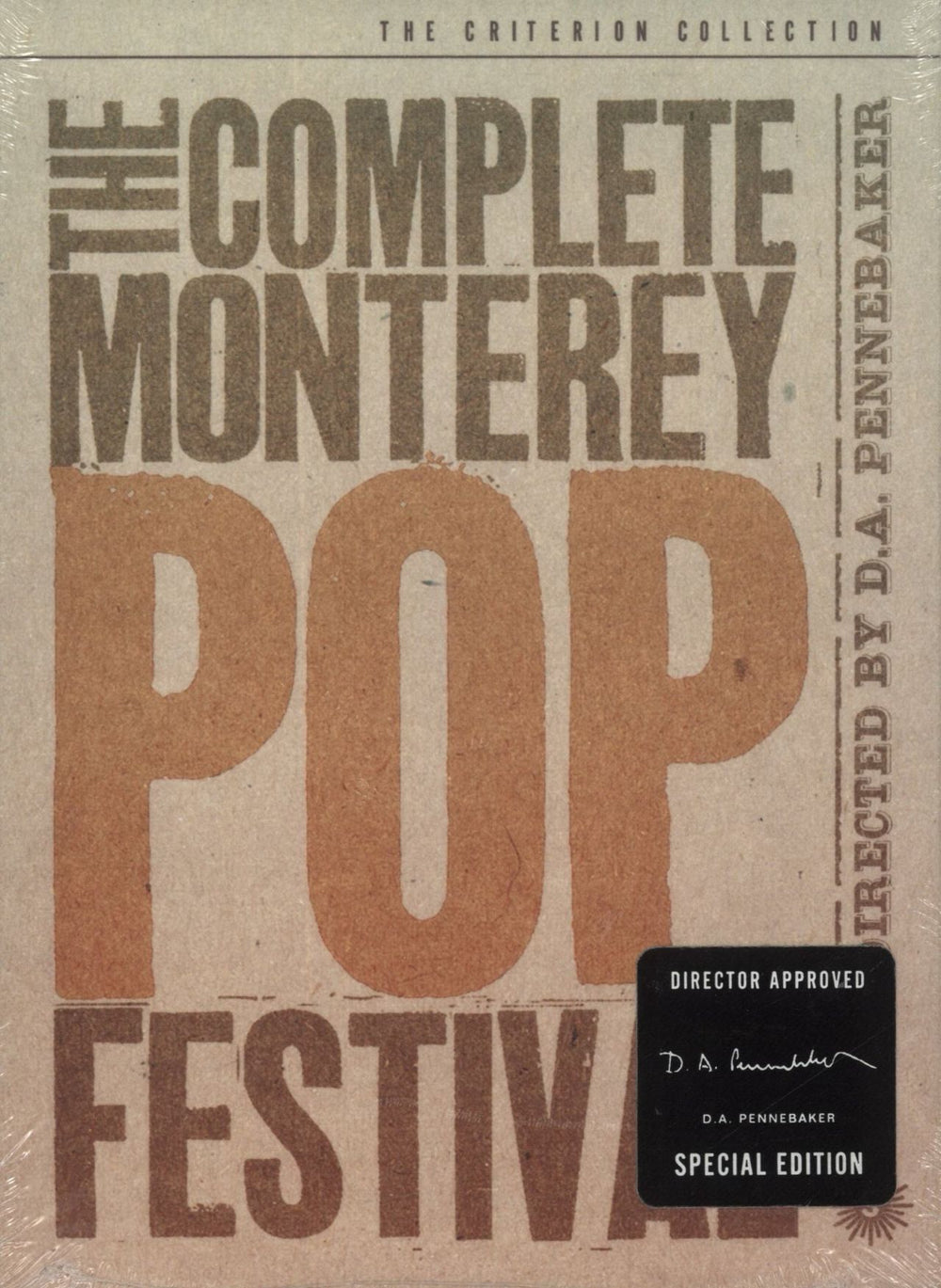 Various-60s & 70s The Complete Monterey Pop Festival US DVD MON320