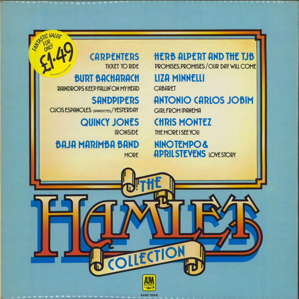 Various-60s & 70s The Hamlet Collection UK vinyl LP album (LP record) SAMP8888