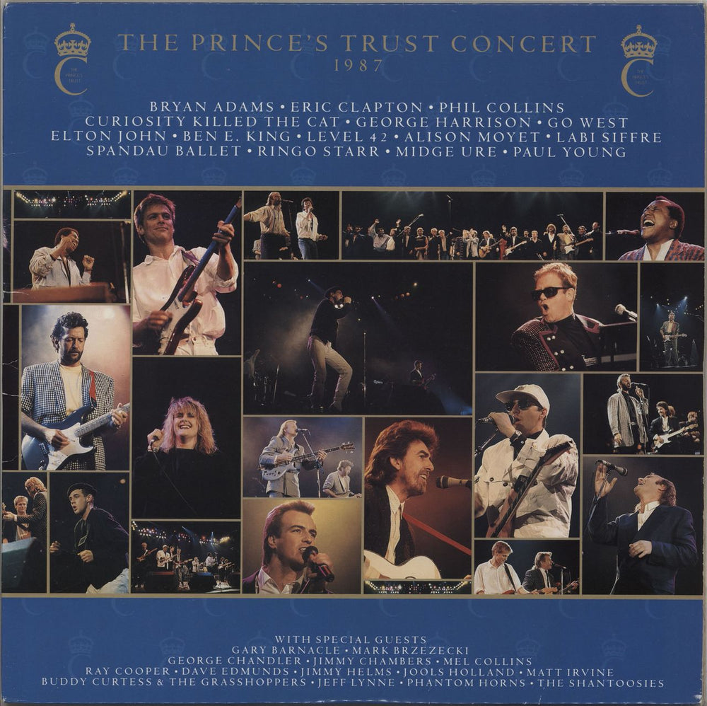 Various-60s & 70s The Prince's Trust Concert 1987 - EX UK 2-LP vinyl record set (Double LP Album) PTA1987