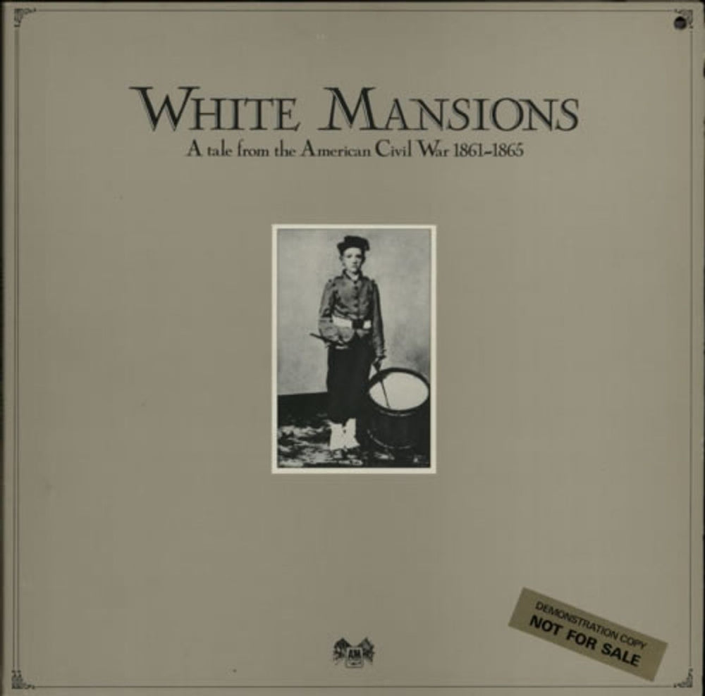 Various-60s & 70s White Mansions - Promo Stamped UK vinyl LP album (LP record) AMLX64691