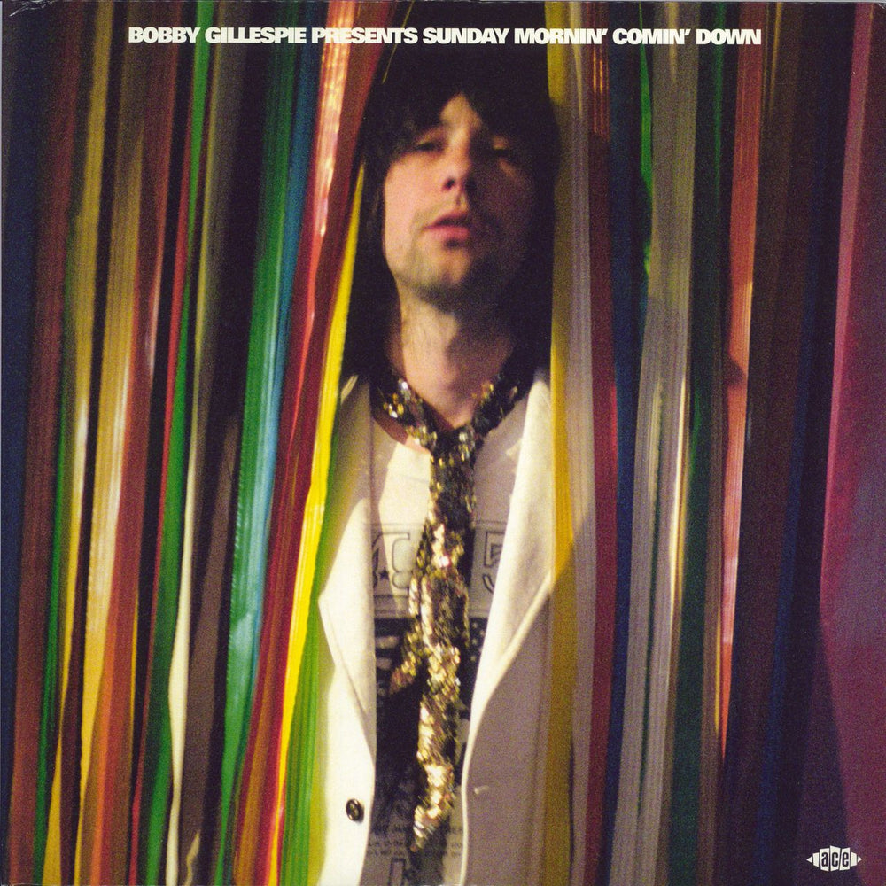 Various Artists Bobby Gillespie Presents Sunday Mornin' Comin' Down - Clear Vinyl UK 2-LP vinyl record set (Double LP Album) HIQLP2040