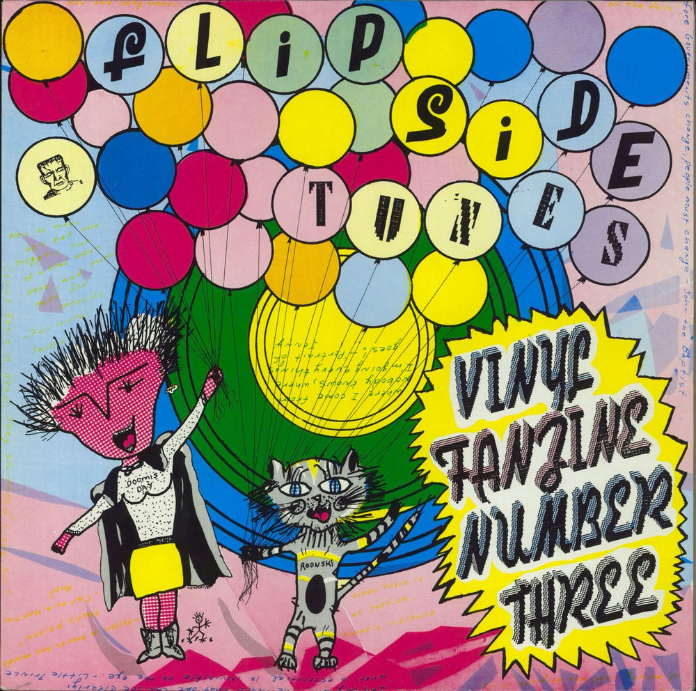 Various Artists Flipside Tunes - Vinyl Fanzine Volume Three German vinyl LP album (LP record) WS029