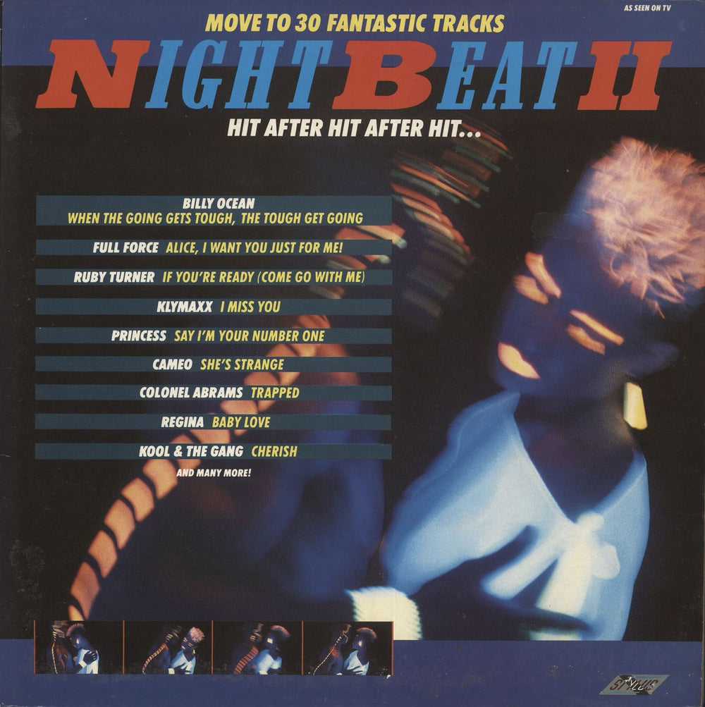 Various Artists Night Beat II UK 2-LP vinyl record set (Double LP Album) SMR8613