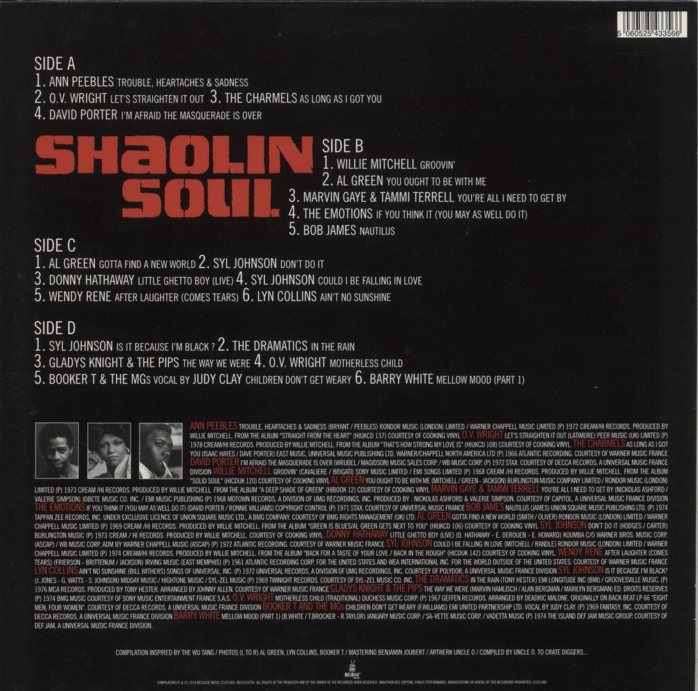 Various Artists Shaolin Soul (Episode 1) - EX French vinyl LP album (LP record) 5060525433566