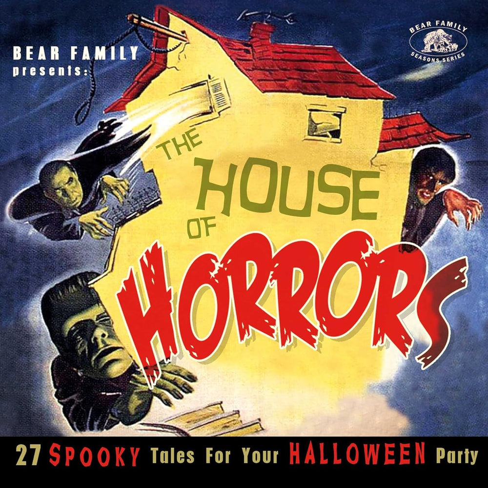 Various Artists The House Of Horrors | 27 Spooky Tales For Your Halloween Party UK CD album (CDLP) VARCDTH848708