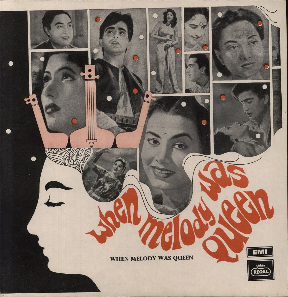 Various-Bollywood When Melody Was Queen Indian vinyl LP album (LP record) ELRZ-5