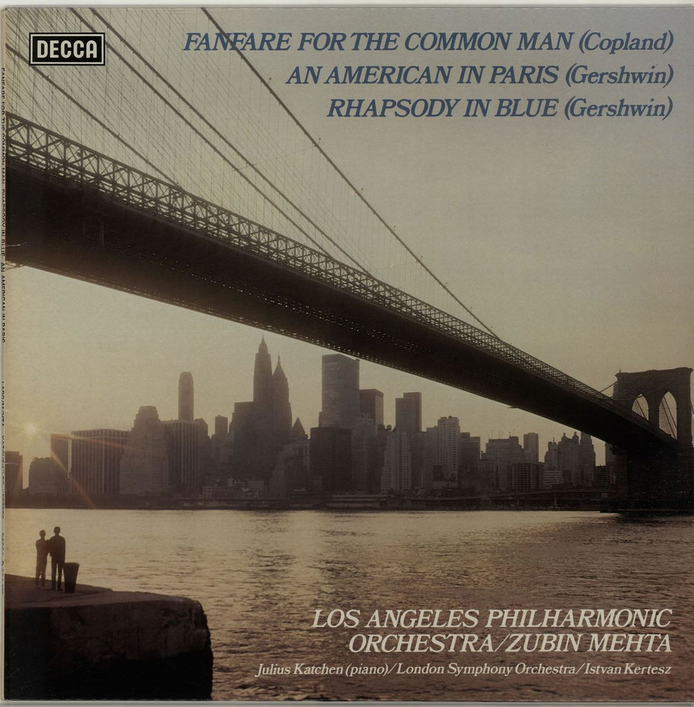 Various-Classical & Orchestral Copland: Fanfare For The Common Man / Gershwin: An American In Paris & Rhapsody In Blue UK vinyl LP album (LP record) SPA525