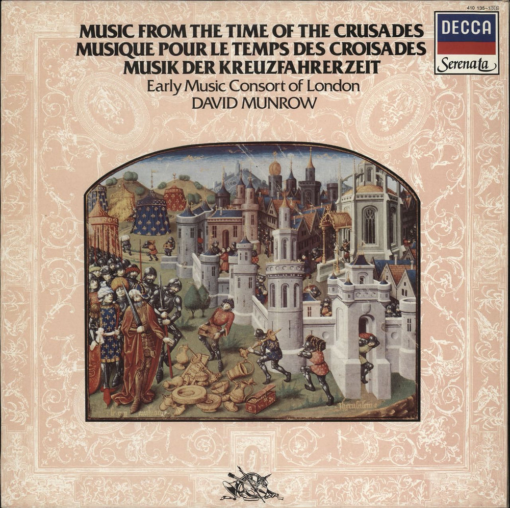 Various-Classical & Orchestral Music From The Time Of The Crusades UK vinyl LP album (LP record) 410135-1