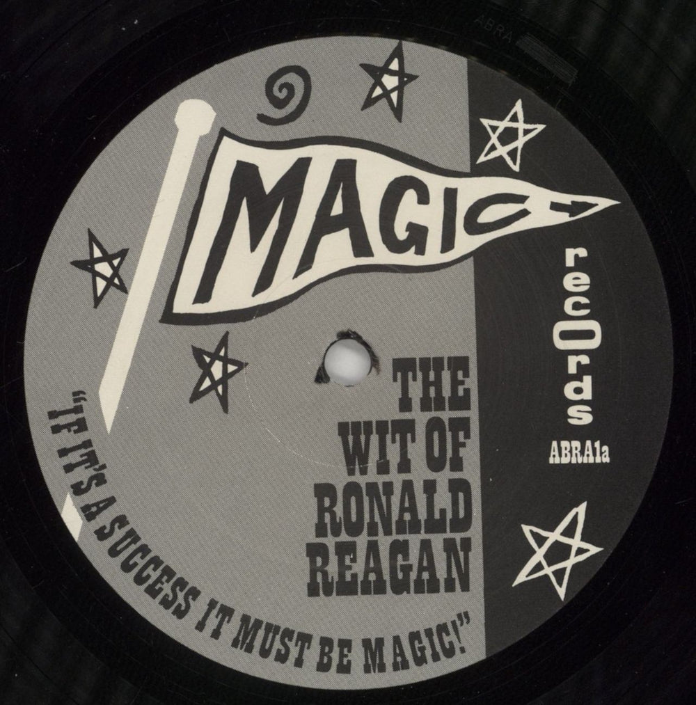 Various-Comedy The Wit And Wisdom Of Ronald Reagan UK vinyl LP album (LP record) V/CLPTH860537