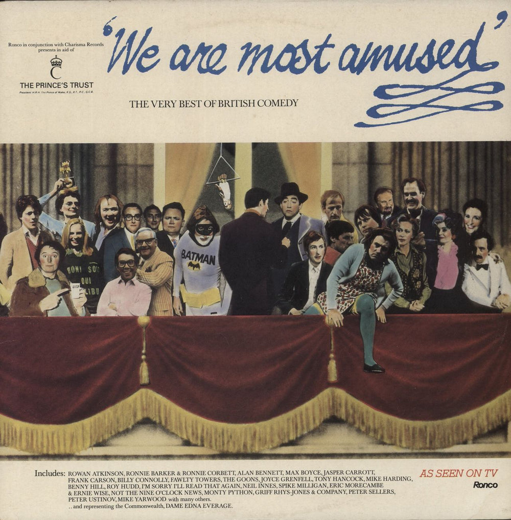 Various-Comedy We Are Most Amused UK 2-LP vinyl record set (Double LP Album) RTD2067