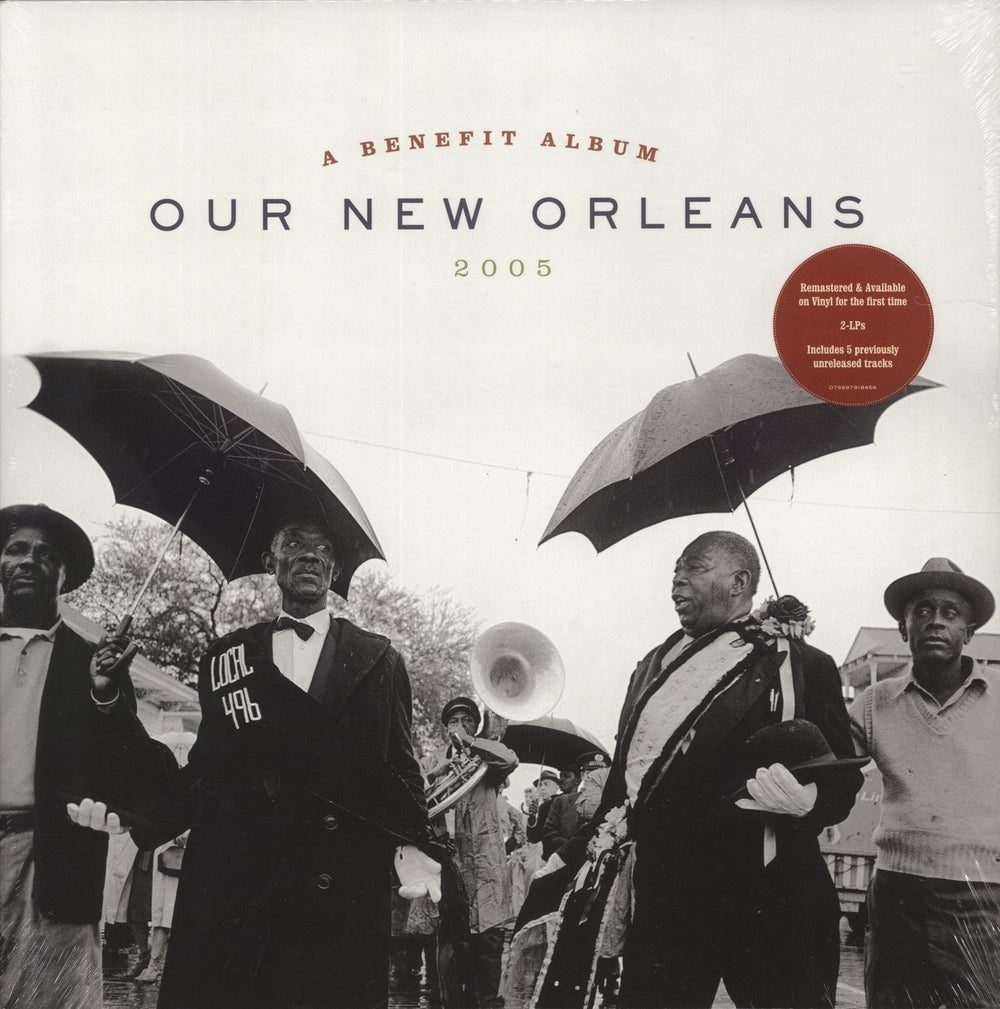 Various-Country Our New Orleans 2005, A Benefit Album - Sealed UK 2-LP vinyl record set (Double LP Album) 075597918458