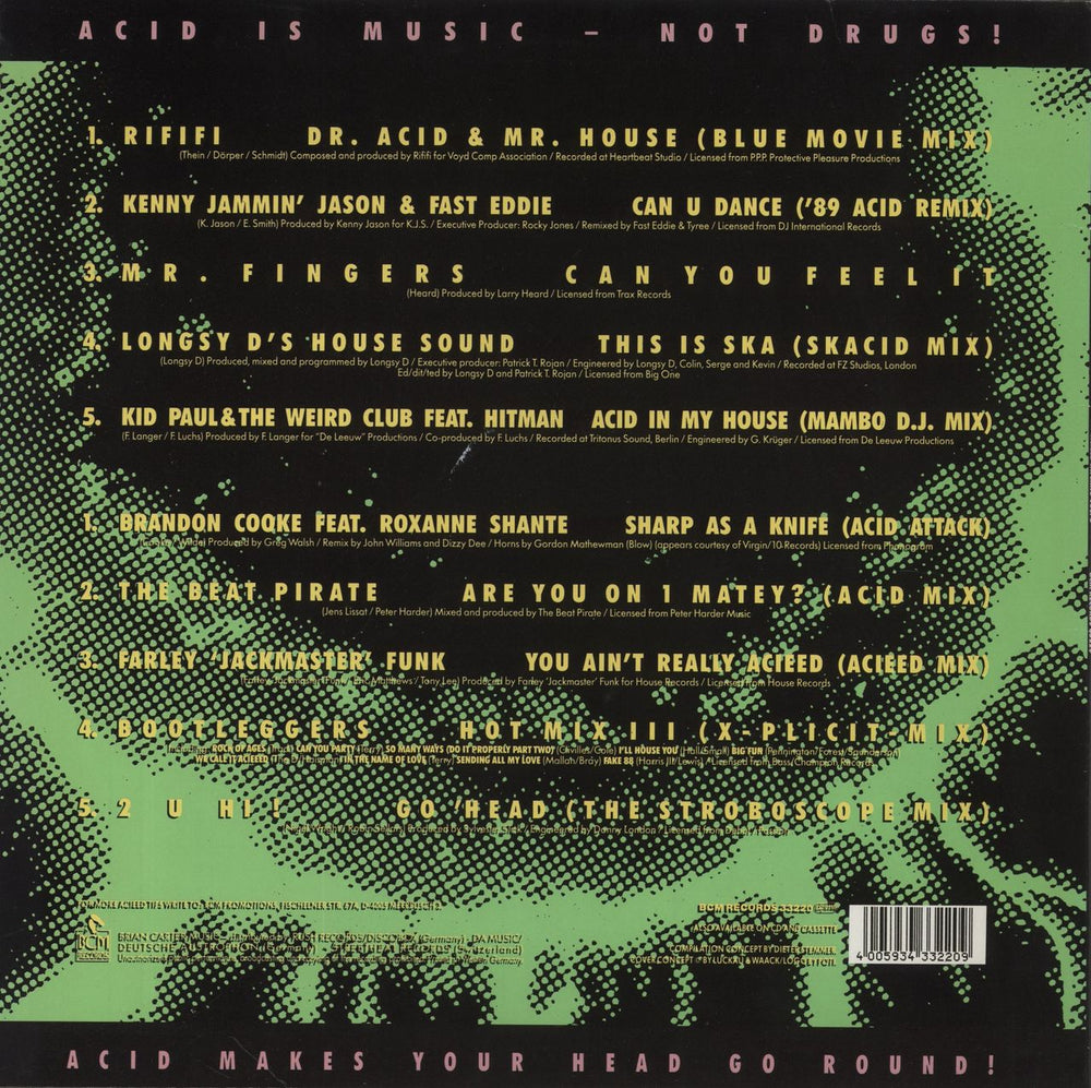 Various-Dance Acieed Inferno Volume 2 German vinyl LP album (LP record) 4005934332209