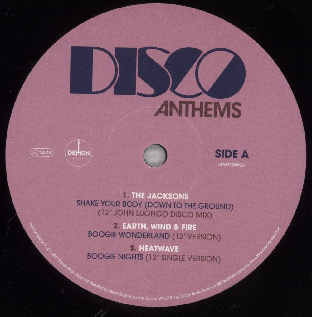 Various-Dance Disco Anthems - 180gm - VG Sleeve UK 3-LP vinyl record set (Triple LP Album) D.V3LDI836630