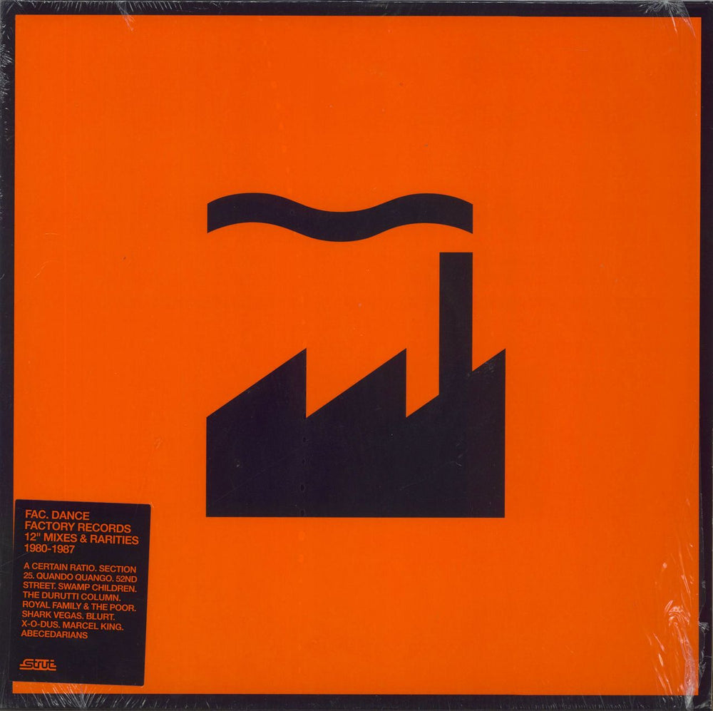 Various-Dance Fac. Dance: Factory Records 12" Mixes & Rarities 1980-1987 UK 2-LP vinyl record set (Double LP Album) STRUT098LP