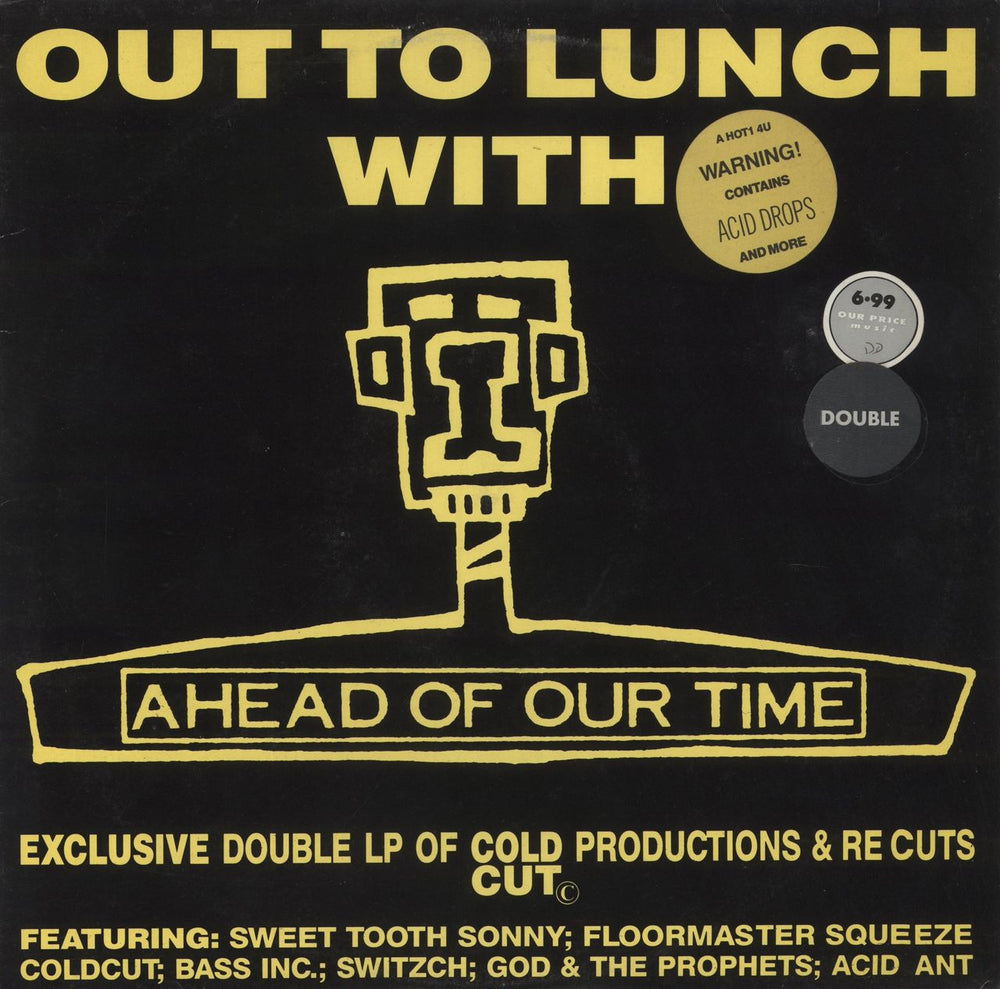 Various-Dance Out To Lunch With 'Ahead Of Our Time' UK 2-LP vinyl record set (Double LP Album) AHOT14U