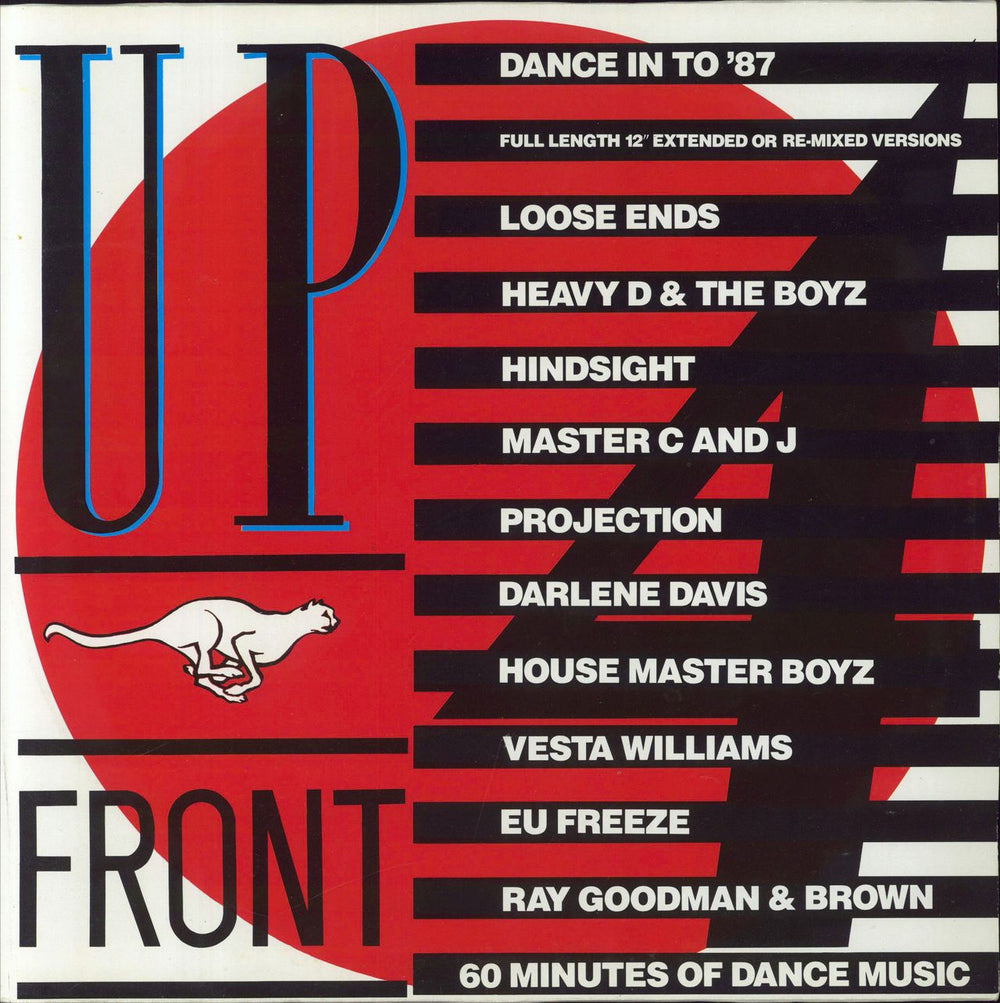 Various-Dance Upfront 4 UK vinyl LP album (LP record) UPFT4