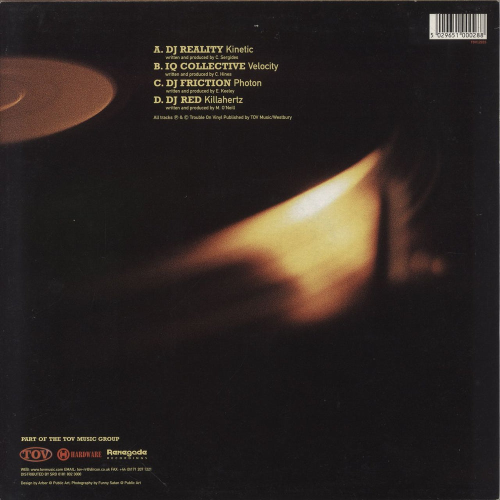 Various-Drum & Bass Jungle Here Comes Trouble Volume 7 UK 12" vinyl single (12 inch record / Maxi-single) 5029651000288